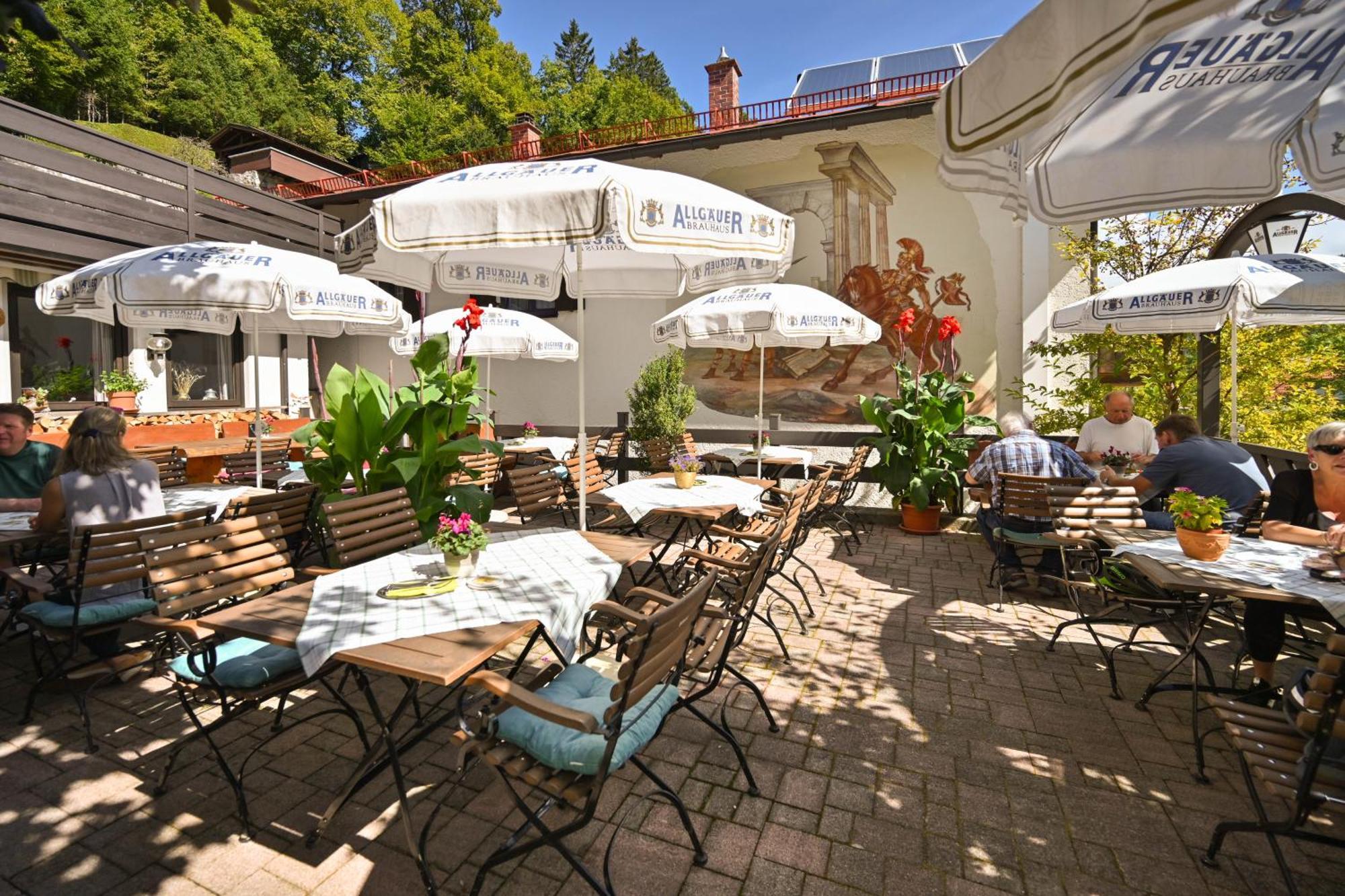 Hotel Restaurant Fruehlingsgarten Füssen Extérieur photo