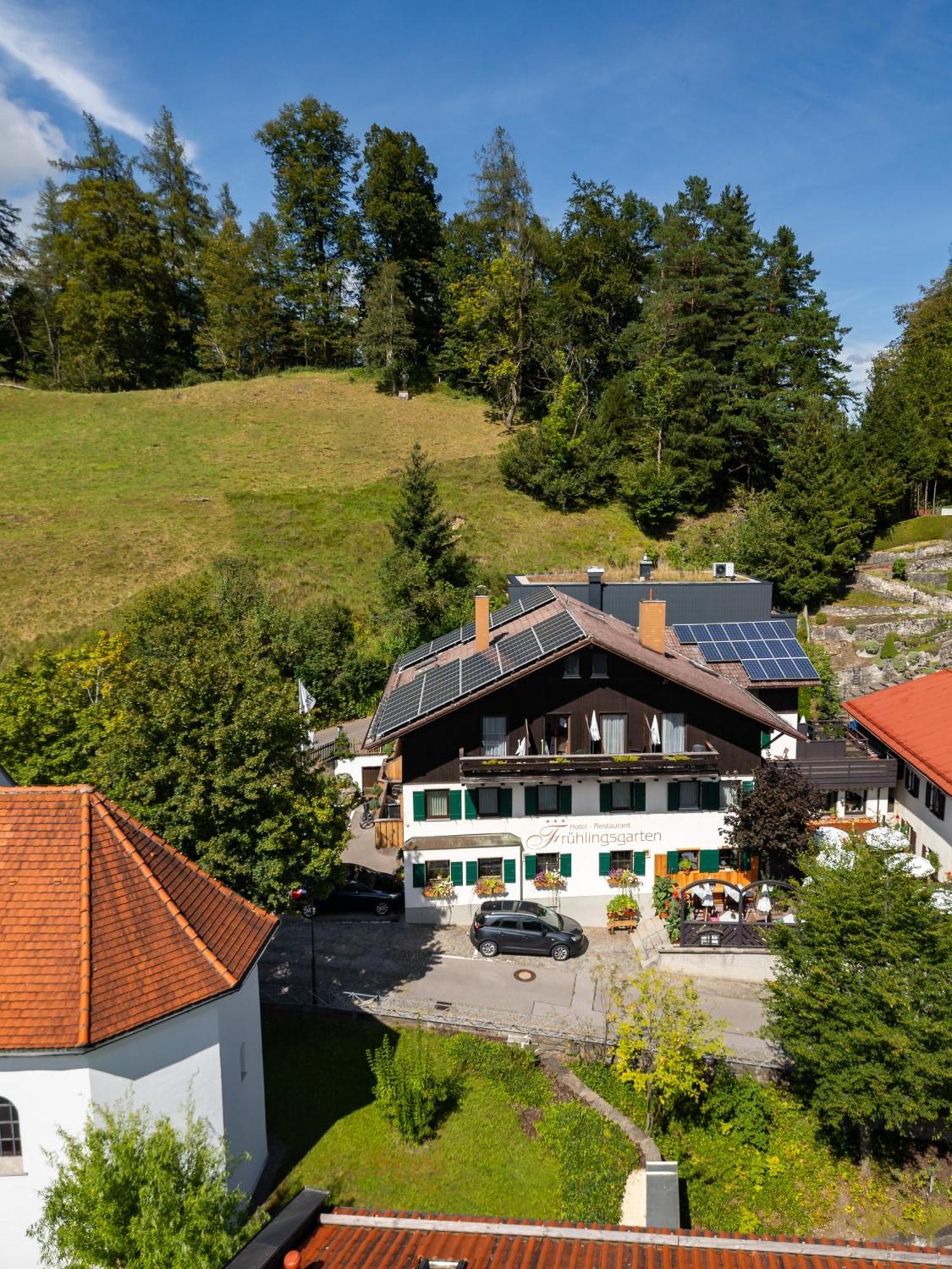 Hotel Restaurant Fruehlingsgarten Füssen Extérieur photo